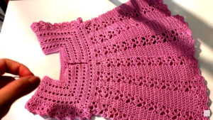 Vestido para Tejido a Crochet | 0 a 3 meses - Proyectos en Casa