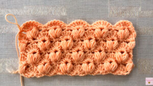 Punto Puff y Abanicos - Tejidos a Crochet
