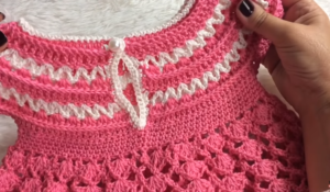 Aprende Vestido Crochet - Talla 1 año