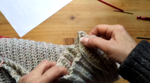 Como tejer Suéter con punto Inglés a Crochet