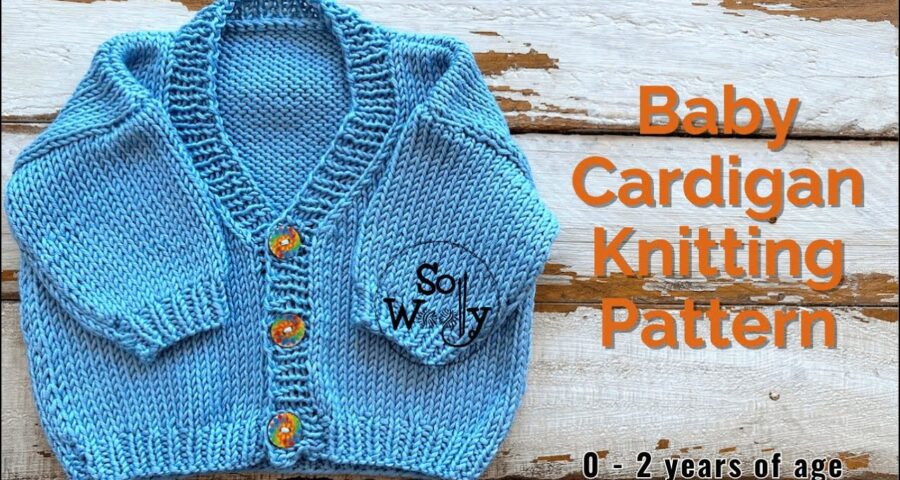 Chambrita de niños a dos agujas