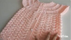 Blusa de niña punto abanico