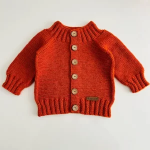 Hermosa chambrita de niños a dos agujas