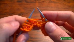 Punto rombo aran a palillos