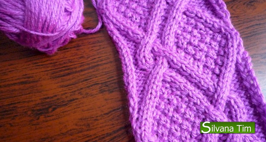 Punto rombo aran a palillos